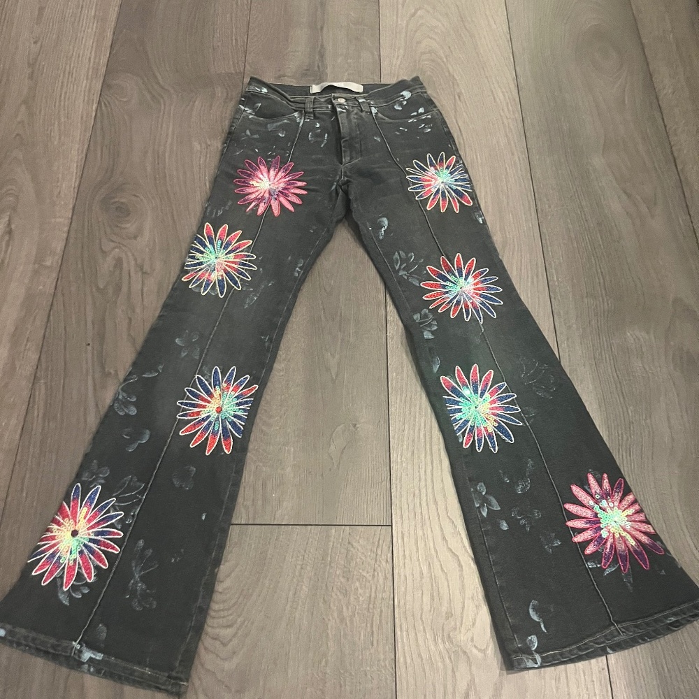 Authentic Vintage Embellished Versace Jeans